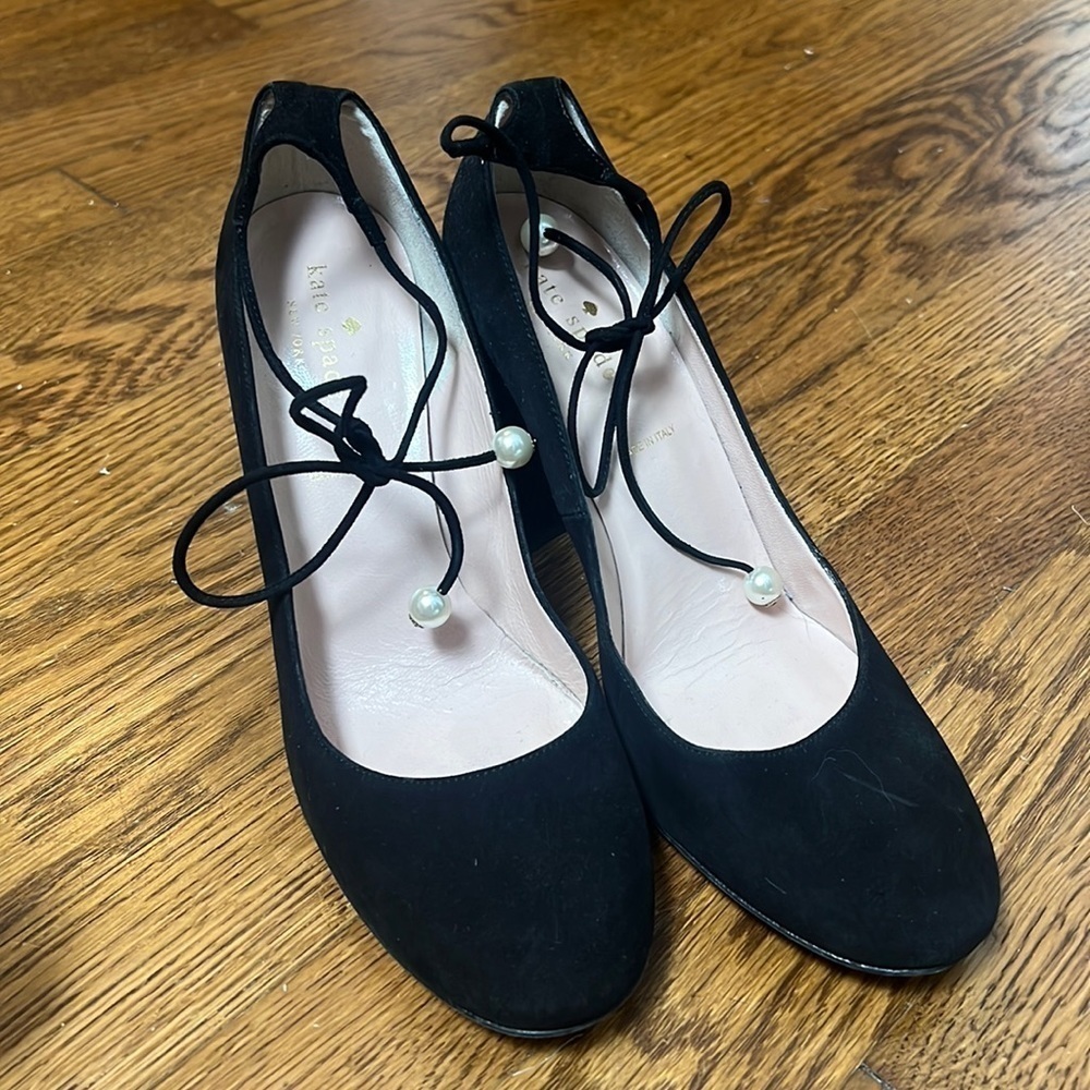 Kate Spade Gena Heels in Black Size 8.5